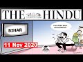The Hindu Newspaper Analysis Editorial Discussion 11 November 2020 By Veer Bihar Election USA