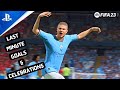 FIFA 23 STUNNING & DRAMATIC LAST MINUTE GOALS AND CELELBRATION 4K 60FPS