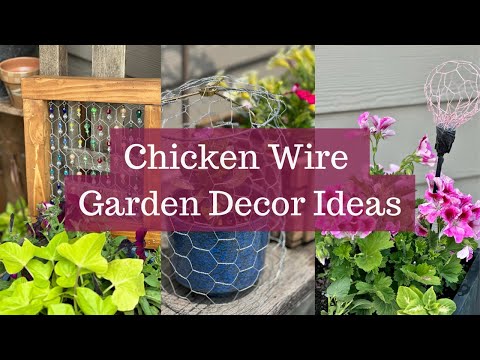 Get Creative with Chicken Wire: 3 Easy DIY Projects you Can Make Today!