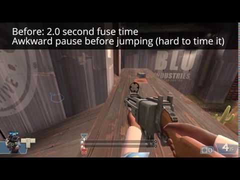 Iron Bomber fuse time reduction in MYM makes jumping easier