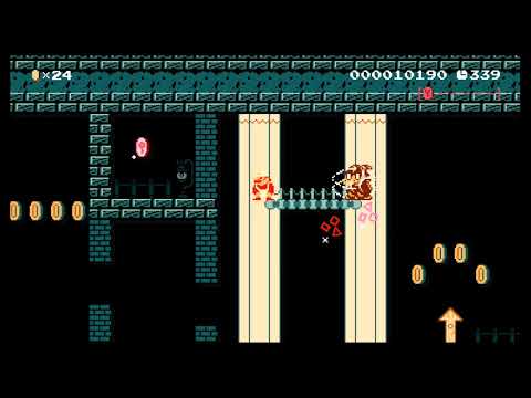 [3DS]4-5;カメックとブロックの部屋~Blockroom~ by りょうすけ - SUPER MARIO MAKER - NO COMMENTARY 1be