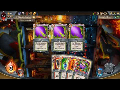 Monster Train DLC Expert Challenge - Controlled Chaos (More like control em w/ sweepers amiright?)