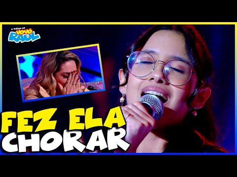 HELOISA GIBERTONI de 14 anos CANTA - "Se Quiser" | VOVÔ RAUL GIL