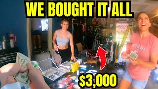 WE FOUND $3,155 IN VALUE AT THIS COMMUNITY YARD SALE