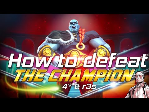 How to defeat THE CHAMPION (Uncollected) Fully breakdown - Marvel Contest of Champions