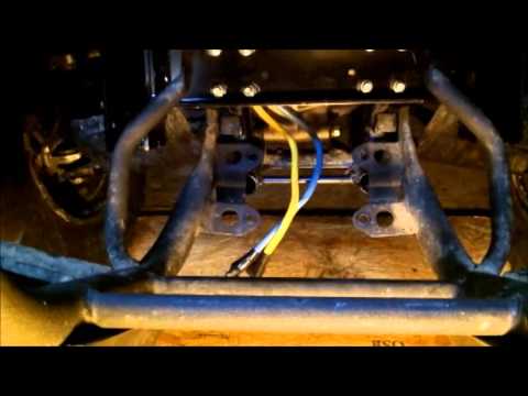 Warn Pro Vantage Plow System for the 2007 Yamaha 450 Grizzly (part 2)