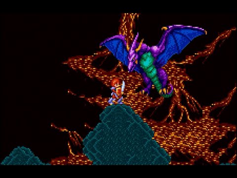 [Gameplay] Ys III: Wanderers from Ys (SNES) ~ 2 ~ Ilvern Ruins (Illsburn Ruins)