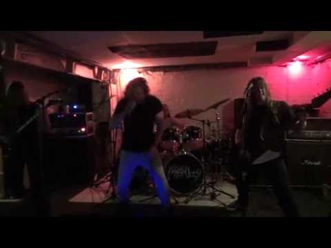Risen Prophecy - The Flames of Consummation NEW SONG @ 13th Note Glasgow Scotland 1/7/2016