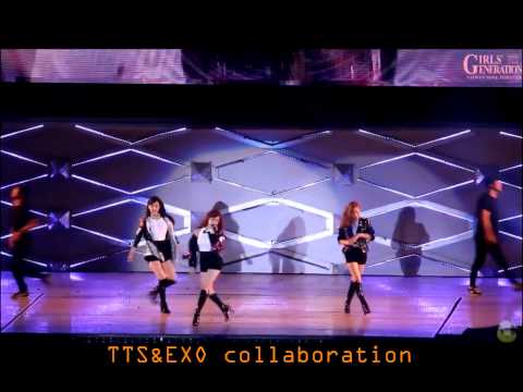 SNSD TTS & EXO   DJ Got Us Falling In Love Again ENG sub