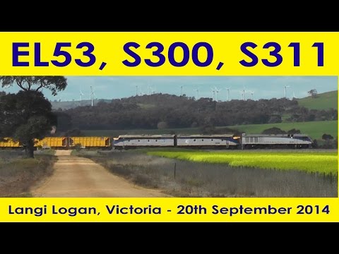 EL53, S300, S311 at Langi Logan   20th September 2014