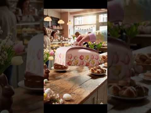 Scatola porta colombe tulips video 