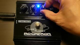 Video thumbnail for Rocktron Metal Planet test video by Tone Works