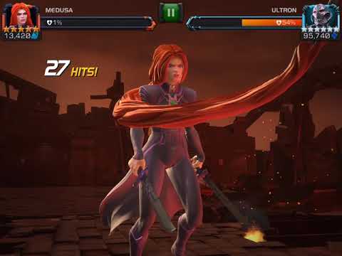 Medusa VS Ultron boss Variant 3.3