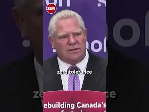 Doug Ford blasts "lunatics" shooting up Jewish schools and says "enough is enough."