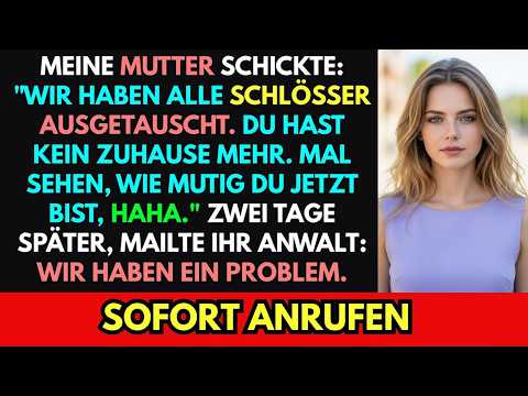 My mother changed the locks and said I had no home—so I took half.