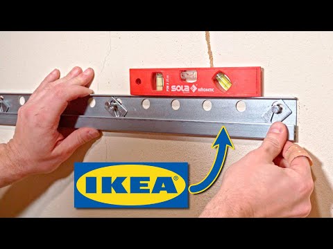 IKEA Method Aufhängeschiene montieren (im Altbau) | Küchen-Oberschränke anbringen | Wandschiene