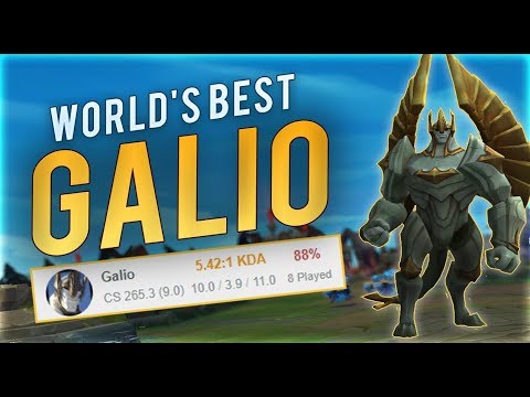 THIS IS THE WORLDS BEST GALIO | Chovy popping off against RANK 1 MID KNIGHT