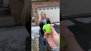 How to unlock car door with tennis ball
