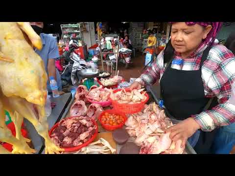 Most Famous Place For Yellow Pancake, Fried Noodle, spring Rolls & Real Life In Market