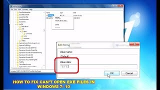 How to Fix Exe Files Can’t Open In Windows 7-10