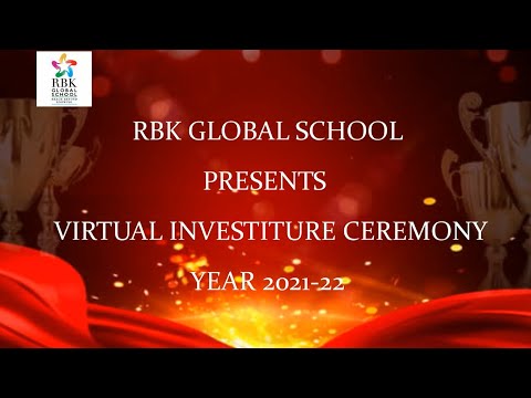 RBK Global School Presents Virtual Investiture Ceremony Year 2021-22
