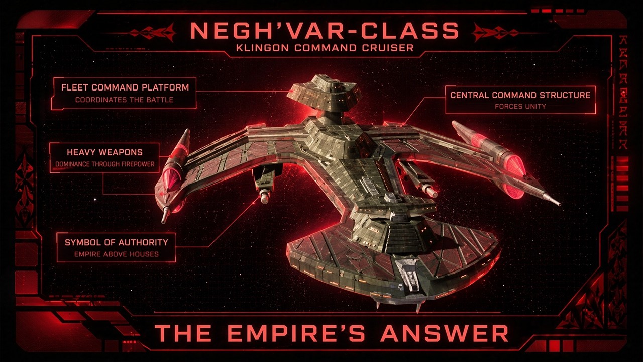 The Negh’Var: The Ship That Broke the Klingon Empire