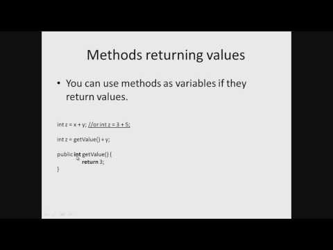 Newlesson 2 Java Programming Tutorial Further Java