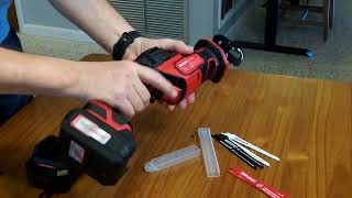 Review: SEKGHY cordless reciprocating saw 20v 5Ah battery $99