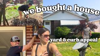 🏠Yard updates & walkthrough of our renovation house! Part 4 of 5