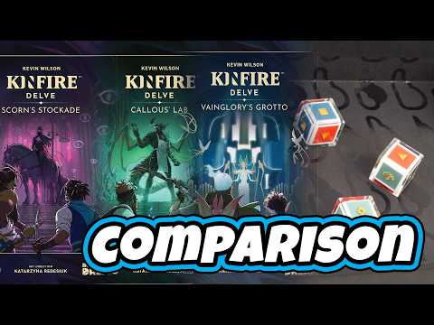 KINFIRE DELVE ALL 3 BOXES | Review and Comparison