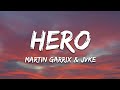 Martin Garrix JVKE Hero Lyrics
