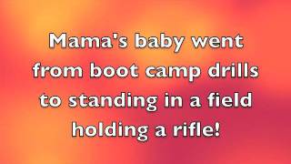 He&#39;s coming home by Cowboy Crush (with lyrics)