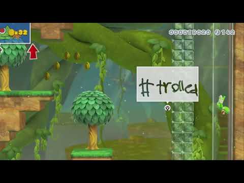 3-3 - Up the Frozen Waterfall by Ohara - Super Mario Maker 2 - No Commentary 1bu