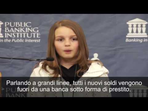Victoria Grant - Bambina di 12 anni spiega la frode del sistema bancario