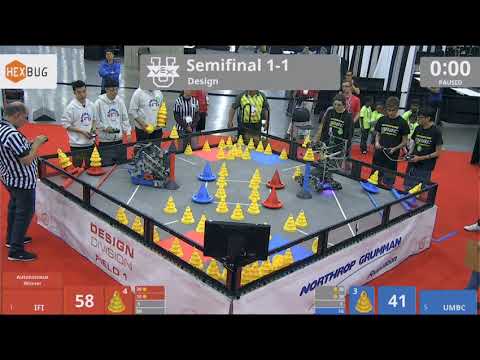 UMBC vs. IFI VEX U Worlds Semi-finals