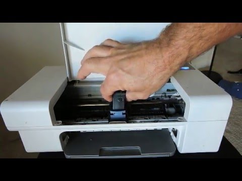 Changing ink lexmark z735 printer