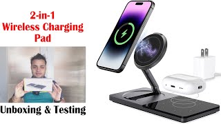 Samba Pad   2-in-1 Wireless Charger || Unboxing & Testing || Best B