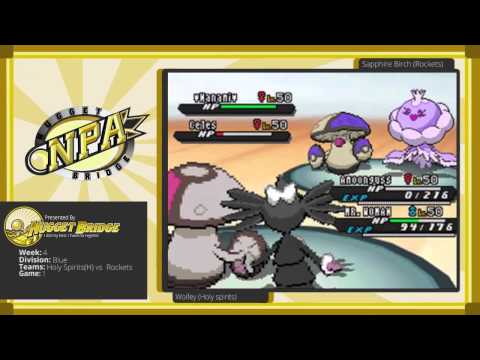 NPA Season 2 Week 4 - Wolfey (Hearthome Holy Spirits) vs Sapphire Birch (Mossdeep Rockets) Game 1