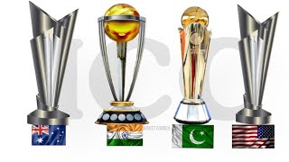 TOP 6 TOURNAMENT ICC || IN FUTURE 🏏 #tournament #ICC #cricket