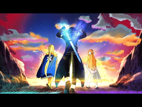 Sword Art Online || ft.@ImagineDragons || Enemy - 10th Anniversary「AMV」