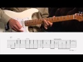 Stevie Ray Vaughan "Empty Arms" Guitar Lesson ...