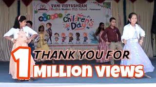 Children's day celebration|2022-23| 3rd class students dance| VANI VIDYASHRAM HIGH SCHOOL| PALAMANER