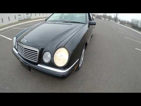 4K Review 1998 Mercedes E320 Virtual Test-Drive and Walk around