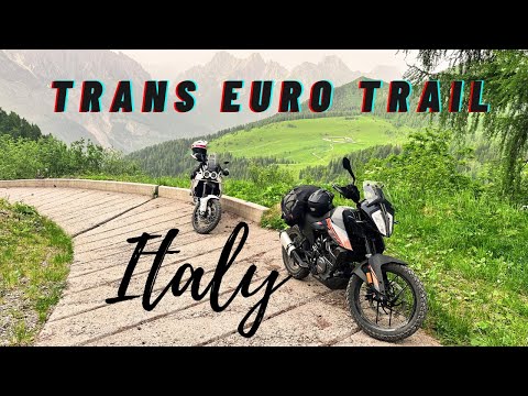 Our First TET on Ducati Desert X and KTM 390 Adventure | Trans Euro Trail Italy