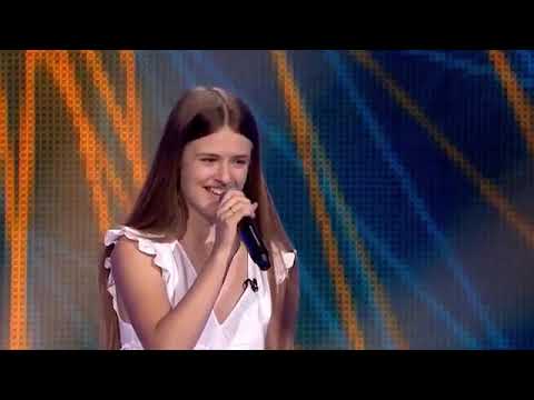 Julia Chmielarska   Against All Odds   Przesłuchania w ciemno   The Voice Kids 2 Poland