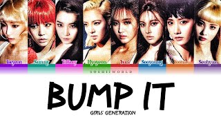 Girls’ Generation (소녀시대) – Bump It (예감) (lyrics)