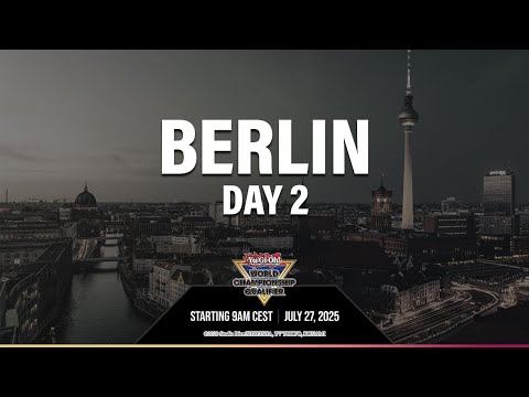 Livestream | Yu-Gi-Oh! European World Championship Qualifier Berlin 2025 – Day 2
