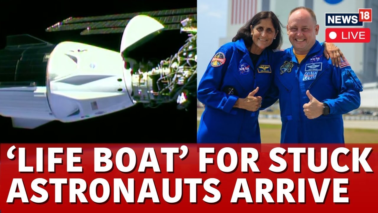 SpaceX Rescue Mission | Sunita Williams & Butch Wilmore In Space | SpaceX Live | ISS Live | N18G