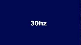 30hz Bass Test Ton Sinus clean HQ HD