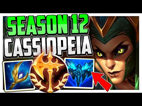 How to Play CASSIOPEIA & CARRY for Beginners + Best Build/Runes | Season 12 Guide League of Legends